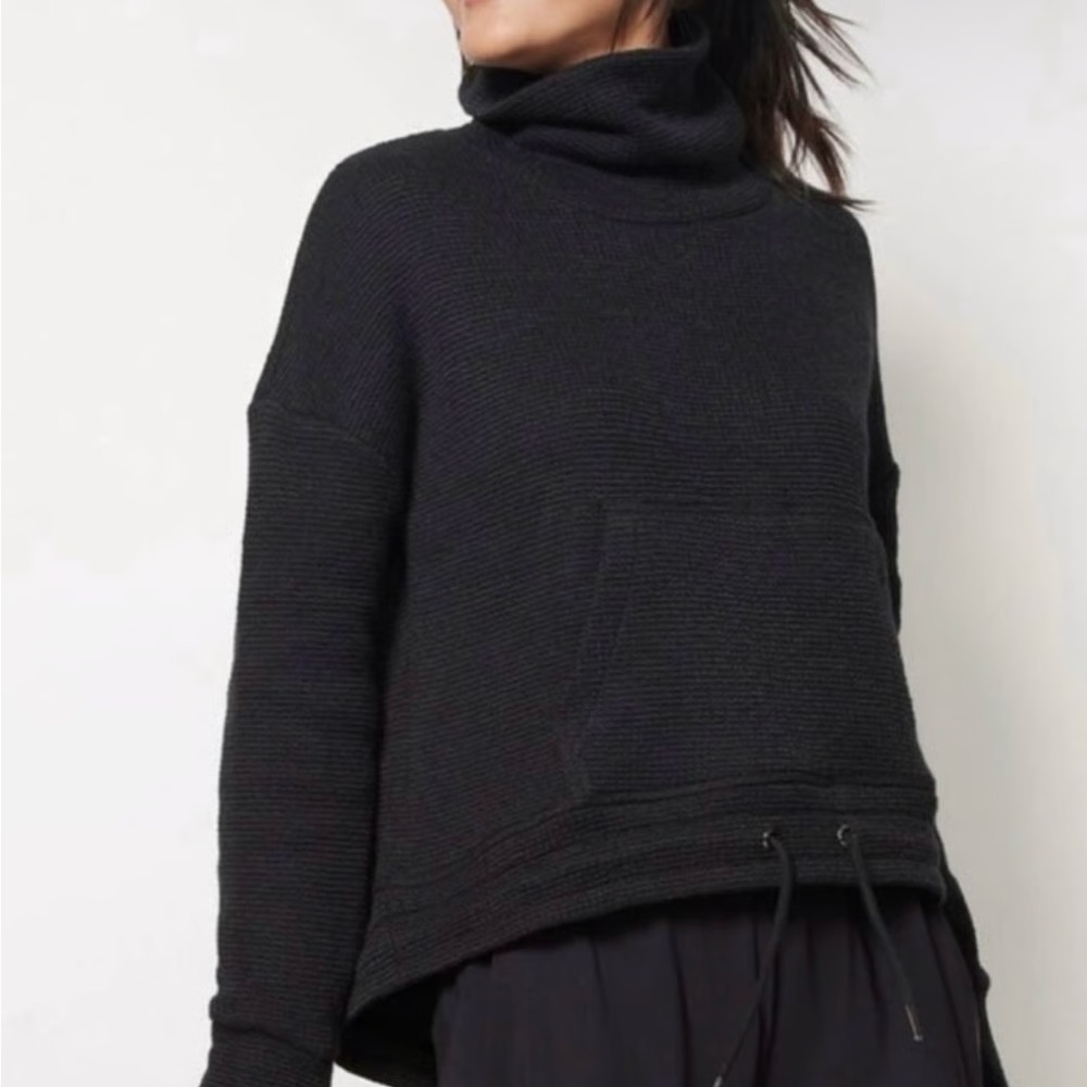 Sweaty Betty Boucle Knit Turtleneck Sweater